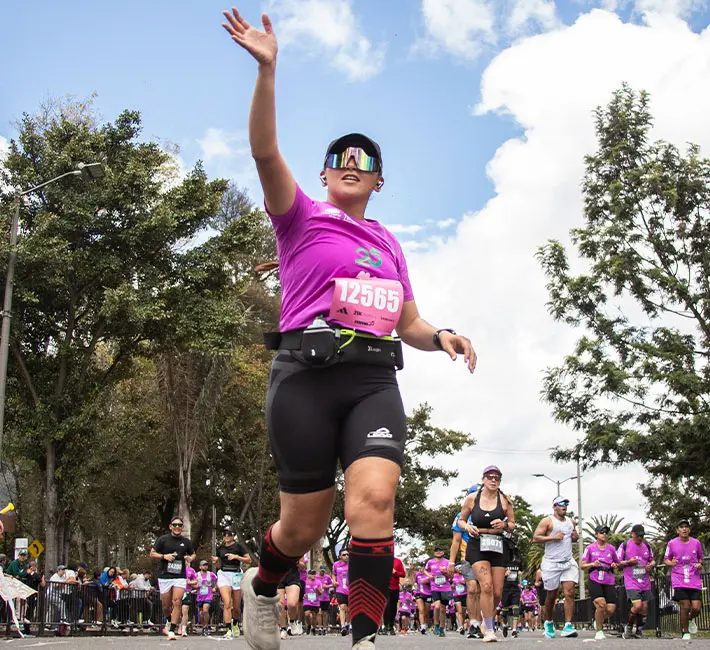 media maratón de Bogotá