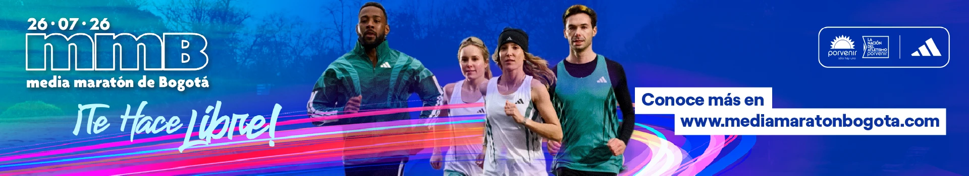 media maratón de Bogotá 2026