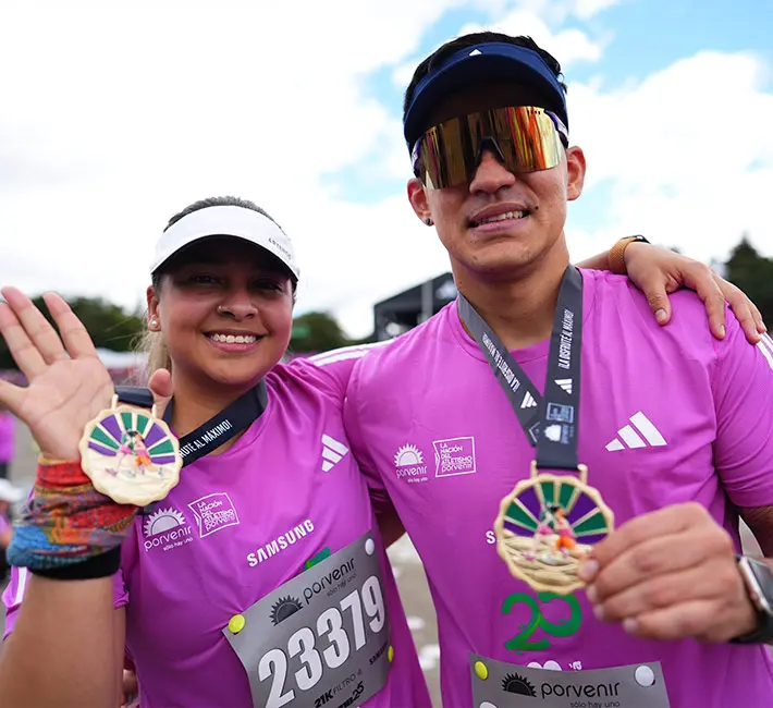media maratón de Bogotá