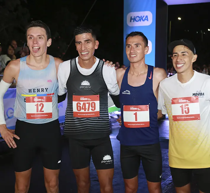 media maratón de Bogotá